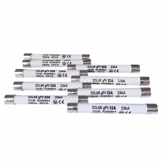 Composants photovoltaïques solaires de fusible de C.C de picovolte thermique de haute qualité 1500V 15A